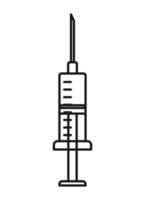 nice syringe design vector