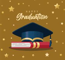 graduation ceremony poster vector