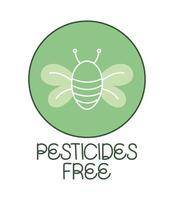 ilustración libre de pesticidas vector