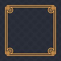 frame on a pattern vector