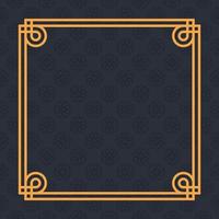 frame on a pattern vector