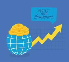 investment protect cartel vector