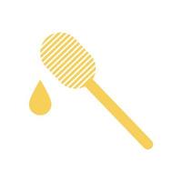 honey stick flat style icon vector design