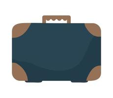 travel briefcase design vector