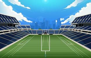 Empty Superbowl Stadium vector