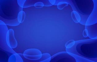 Liquid Abstract Blue Background vector