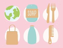 environmentally friendly illustrations vector