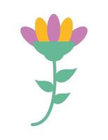 Isolated flower icon vector design