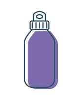 sport water bottle vector