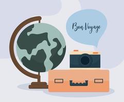 bon voyage cartel vector