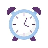 purple clock icon vector