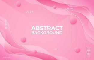 Fluid Pink Abstract Background vector