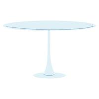 crystal white table vector