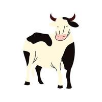 cow animal farm vector