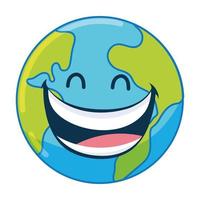 happy world smile day vector