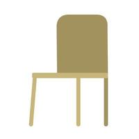 silla muebles confort vector