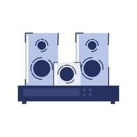 audio speaker system appliance vector