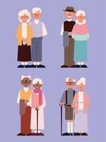 set of grandparents character vector