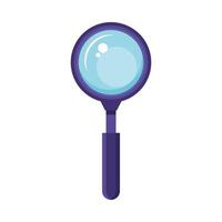 magnifying glass zoom vector