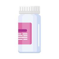 lilac bottle drug vector