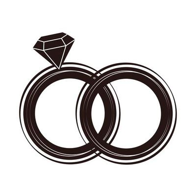 Free wedding ring - Vector Art