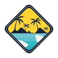 surf patch rhombus vector