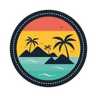 surf circular patch vector