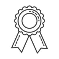 Winner seal stamp vector