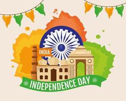 India independence day banner vector