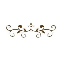 divider victorian decoration vector