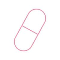 pill line style icon vector design