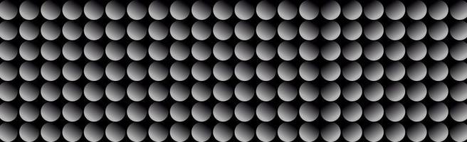 Black abstract background texture with gradient circles - Vector