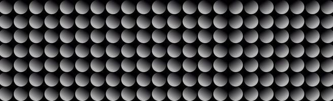 Black abstract background texture with gradient circles - Vector