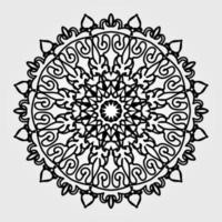 concepto decorativo abstracto mandala ilustración vector