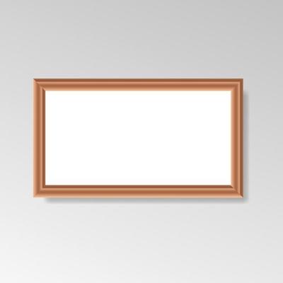 Realistic Hanging Photo Wall Frames