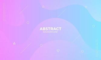 Abstract Colorful Minimal Geometric Background vector