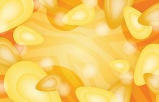 Abstract Yellow Background Template vector