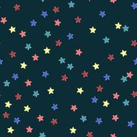 Vector modern colorful seamless background with star shape. Use it for wallpaper, textile print, pattern fills, web page, surface textures, wrapping paper, design of presentation