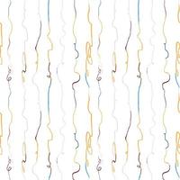 Vector modern seamless background with colorful hand drawn vertical lines, doodles. Use it for wallpaper, textile print, pattern fills, web, surface texture, wrapping paper, design of presentation