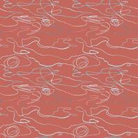 Vector modern seamless background with colorful hand drawn abstract lines, doodles. Use it for wallpaper, textile print, pattern fills, web, surface texture, wrapping paper, design of presentation