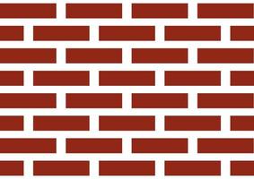 reddish brown brick wall design vector