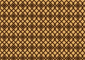 brown batik pattern vector