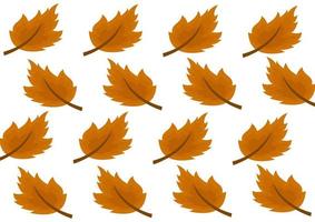 falling leaves background vector