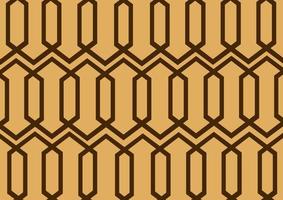 brown batik pattern vector