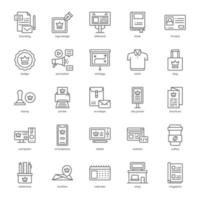 Branding icon pack for your website design, logo, app, UI. Contact and Communication icon outline design. Vector graphics illustration and editable stroke.