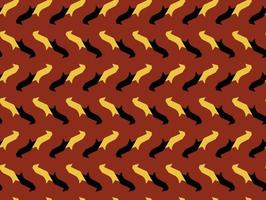 Vector seamless pattern, abstract texture background, repeating tiles, three colors