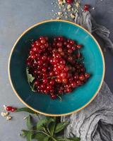 bowl filled with cranberry fruit photo