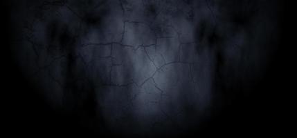 Fondo de textura de pared aterradora. grunge vacío con sombra de humo oscuro foto