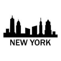 New york skyline vector