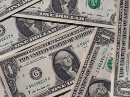 Dollar notes, United States photo